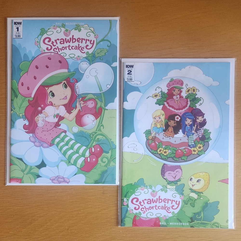 Strawberry Shortcake #1 & #2 (2016) Comics (Lot of 2)